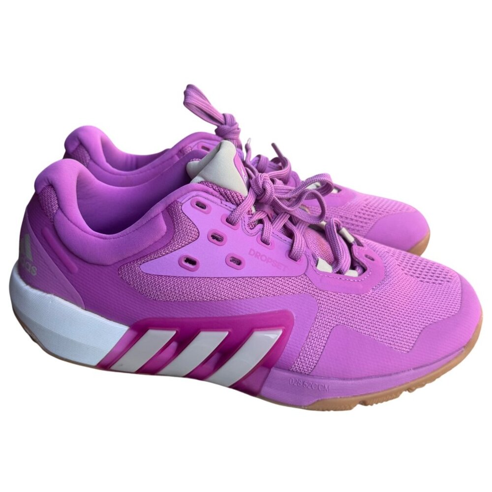 Adidas Dropset Trainer Women's  US size 8.5 Shoes  Lilac /White